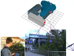 Teaser image: Exploring Distant Objects with Augmented Reality