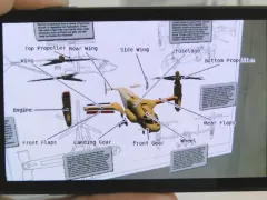 Teaser image: Dynamic Compact Visualizations for Augmented Reality