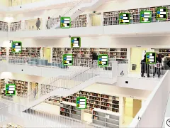 Teaser image: Adaptive Information Density for Augmented Reality Displays