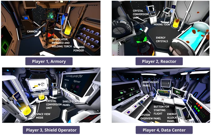 Teaser image: Where's the Team Spirit? An Exploratory Study on Team Development Through Co-located Tablet-Based VR